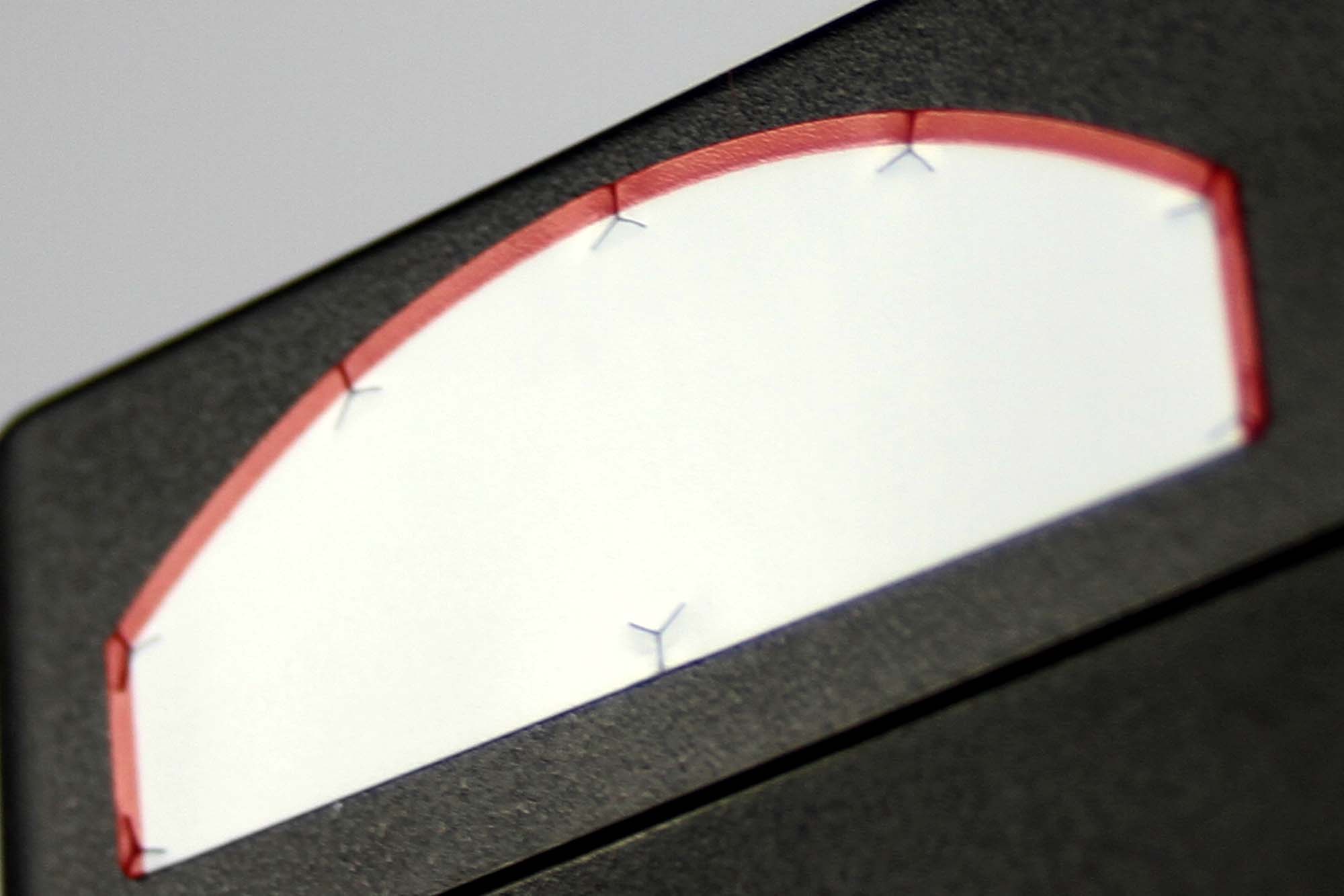 Sicherheitsetiketten, Sonderformat, Dokumentenfolie mit Sicherheitsstanzung