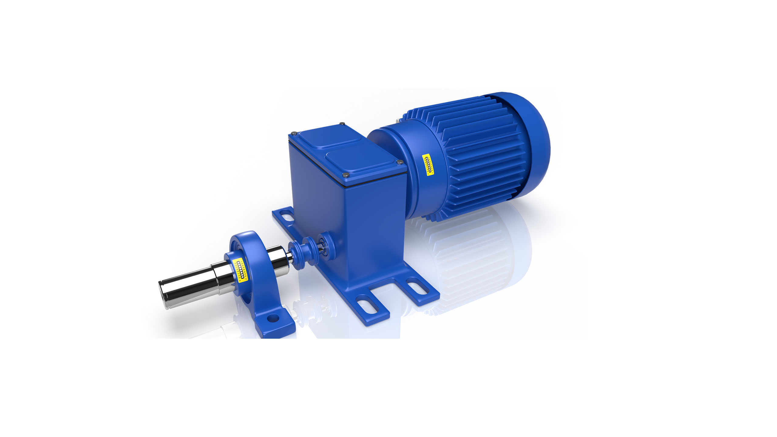 Irreversible Temperaturmessstreifen auf Maschinenbauteil