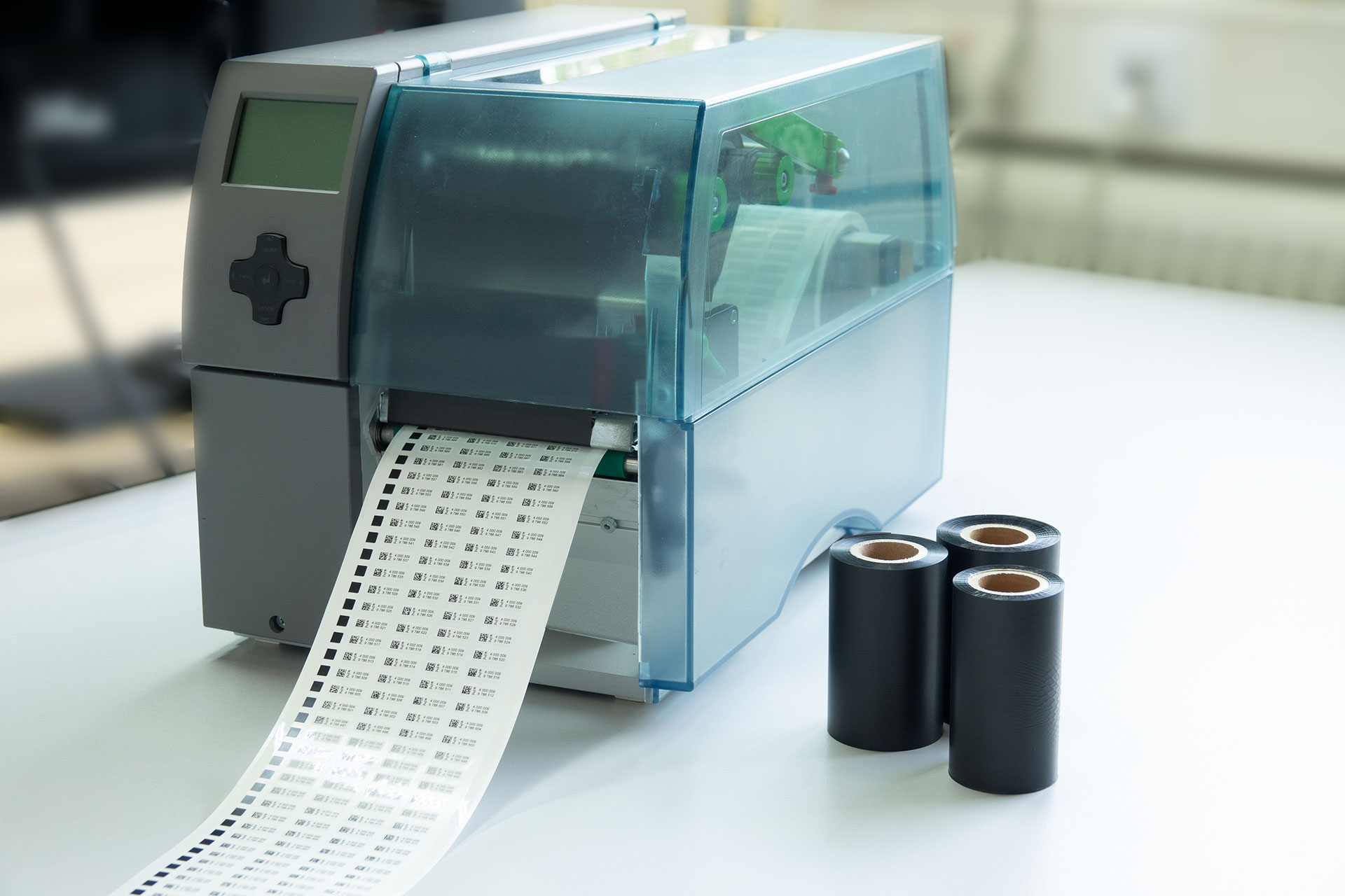 Thermotransferetiketten, Thermotransferdrucker, Thermotransferfolie