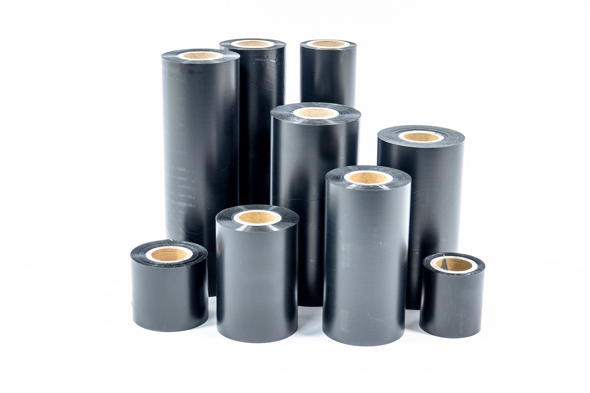 Thermotransferfolie schwarz in verschiedenen Größen