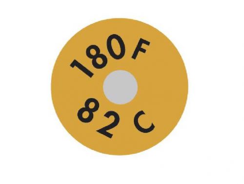 irreversibler Temperaturmesspunkt ausgelöst, unausgelöst