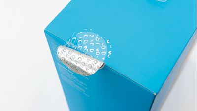 Sicherheitssiegel Void rund